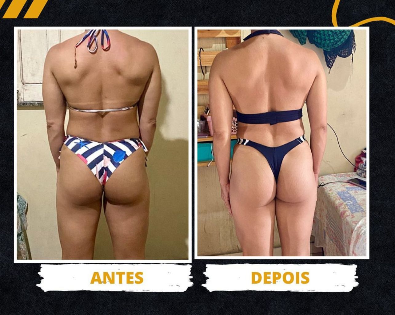 Evolução Antes e Depois